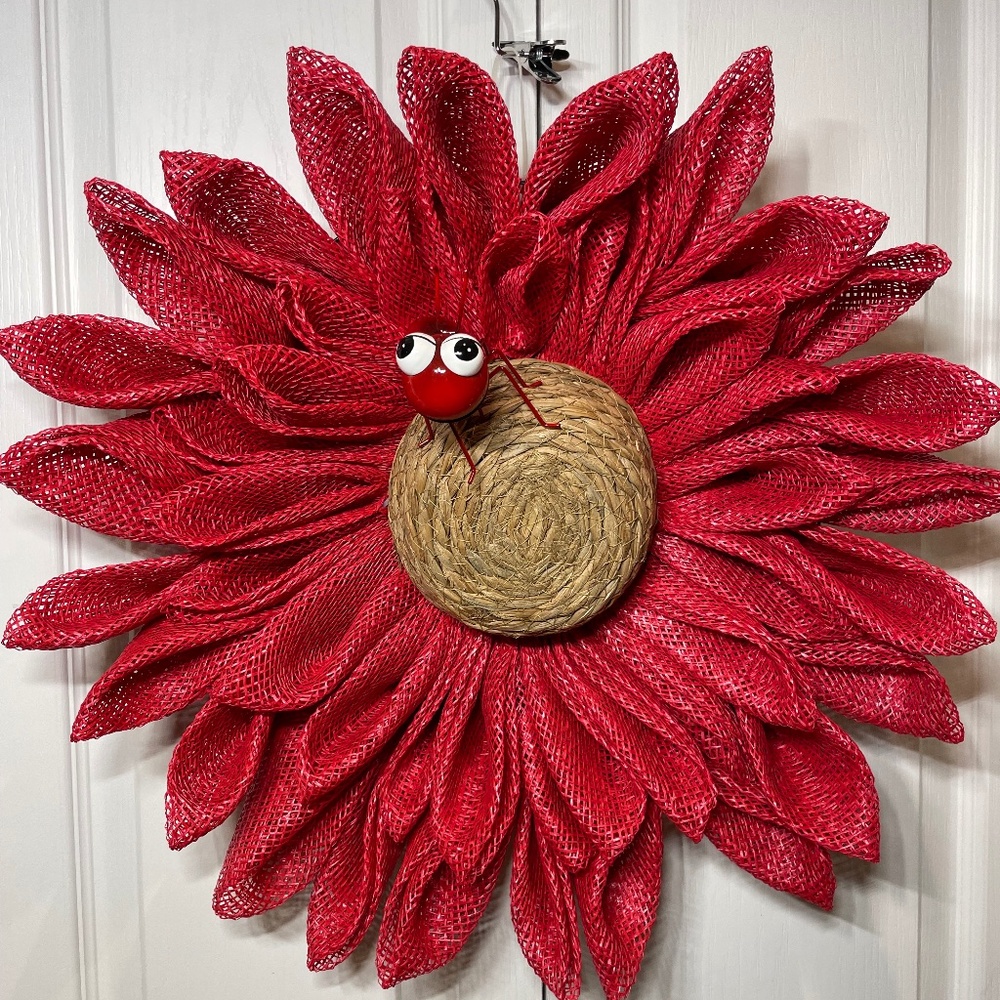 Handmade Flower with Ant Wreath